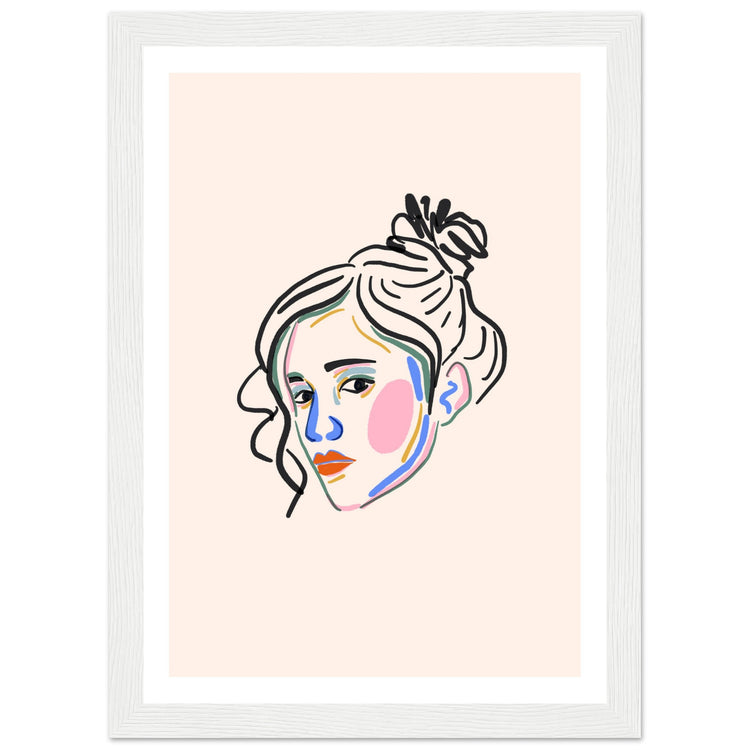 The Girl Next Door - Contemporary Art Print