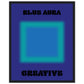 Aura Blue Creative Art Print