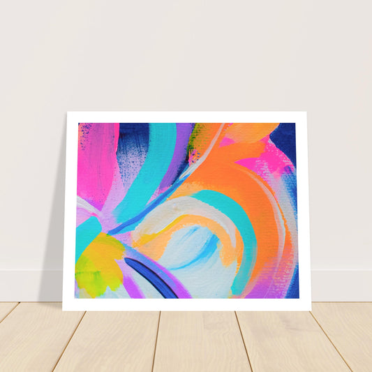 Colour Pop Abstract “Mini” Art Print #19