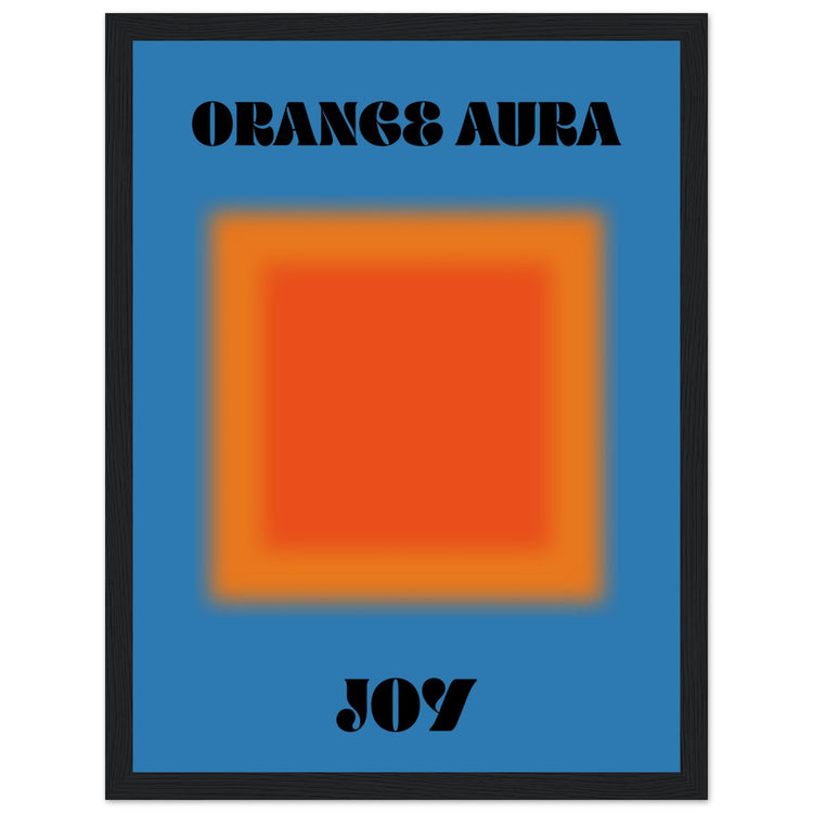 Aura Orange Joy Art Print