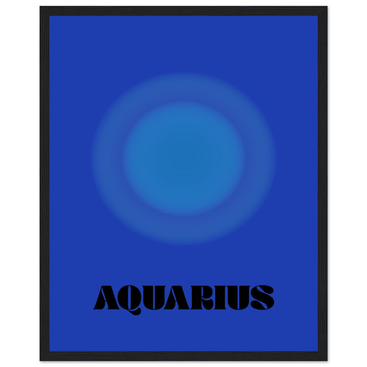 Aura Art Print - Aquarius