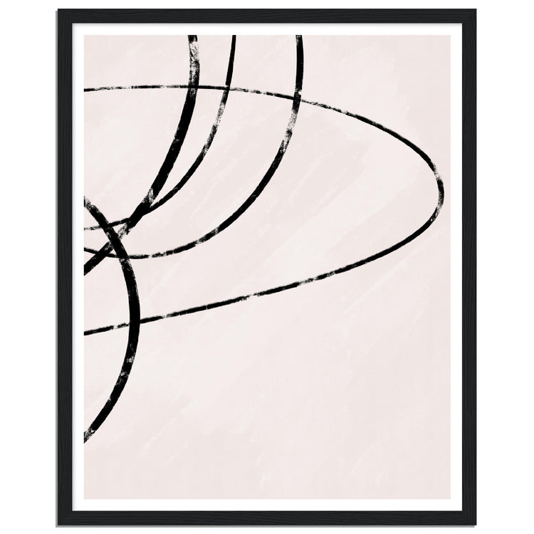 Closed doors  No. 01 - Contemporary Abstract Art Print