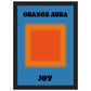 Aura Orange Joy Art Print