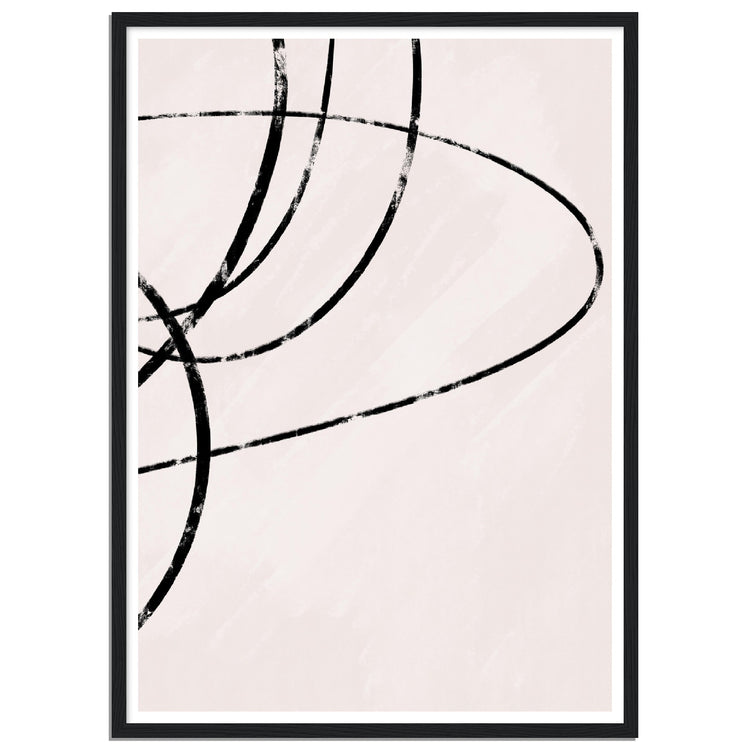 Closed doors  No. 01 - Contemporary Abstract Art Print