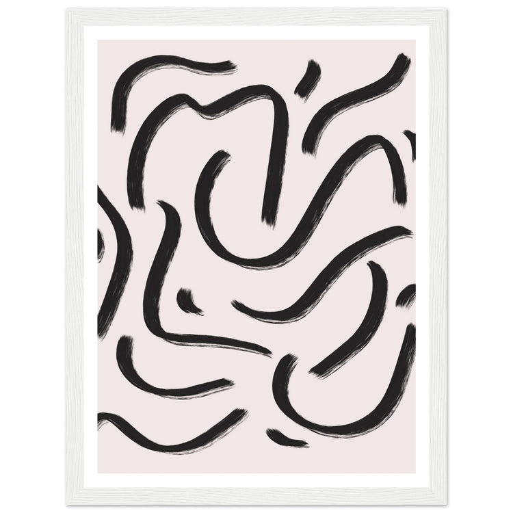 Waves Art Prints | Ink Play Art Print | Milkshakeliving