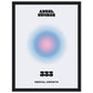 Angel Number 333 Aura Art Print - Mental Growth