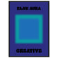 Aura Blue Creative Art Print