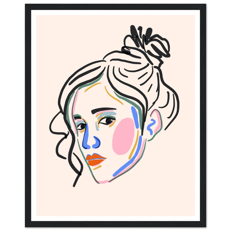 The Girl Next Door - Contemporary Art Print