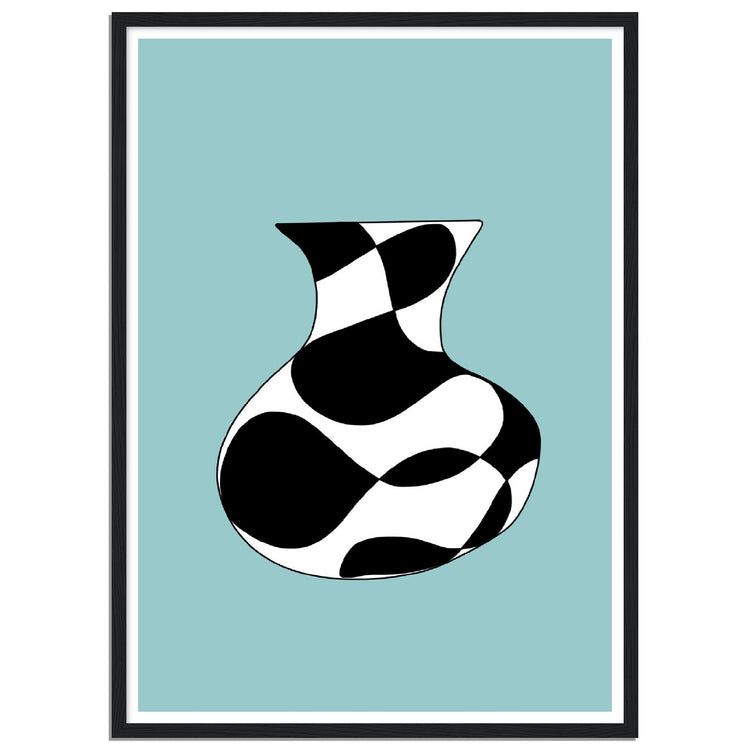 Puzzle Vase - Contemporary Art Print