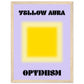 Aura Yellow Optimism Art Print