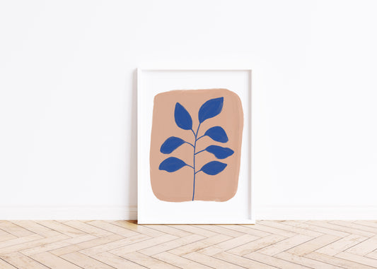 Leafy Dreams Wall Art | Botanical Art Print | Milkshakeliving