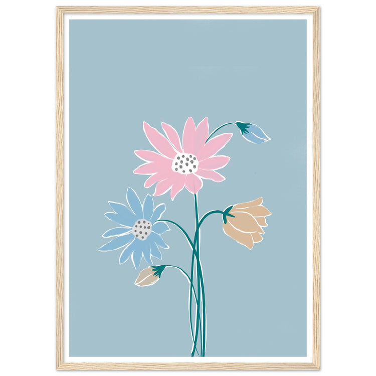 Wild Flowers - Contemporary Art Print