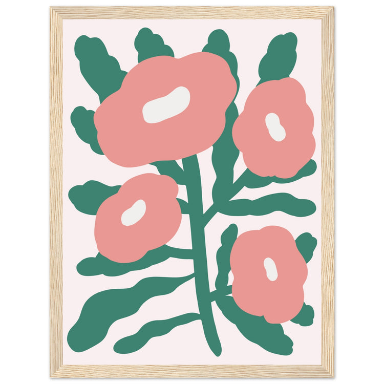 Contemporary Floral Art Print #10