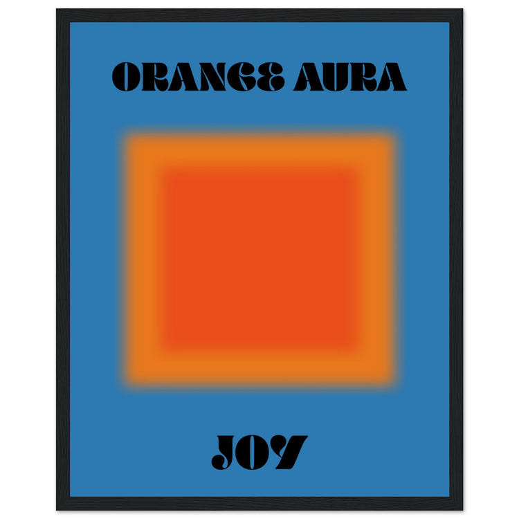 Aura Orange Joy Art Print