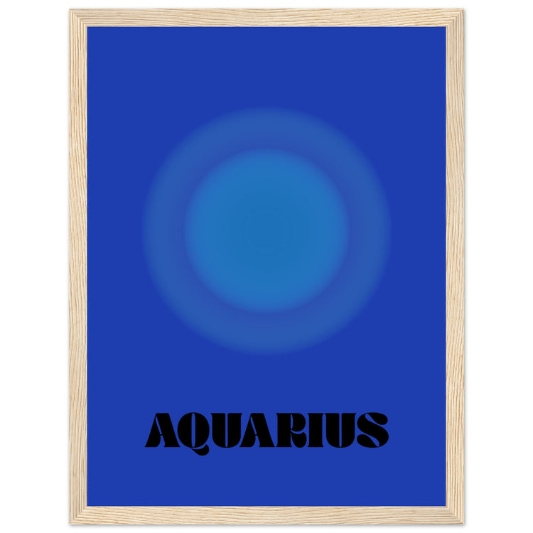 Aura Art Print - Aquarius