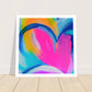 Colour Pop Abstract “Square Mini” Art Print #29