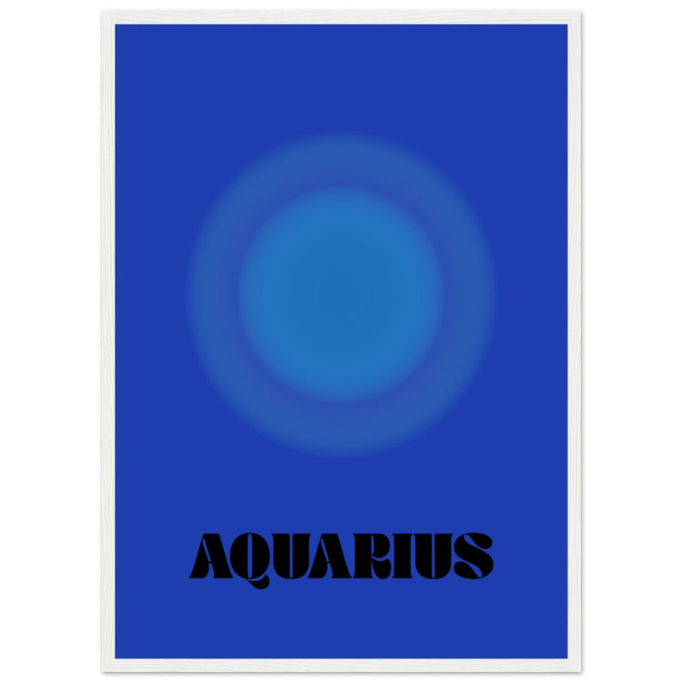 Aura Art Print - Aquarius