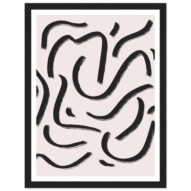 Waves Art Prints | Ink Play Art Print | Milkshakeliving