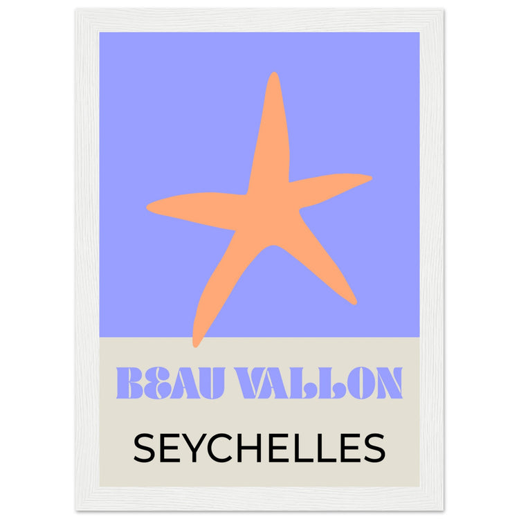 Seychelles Travel Art Print