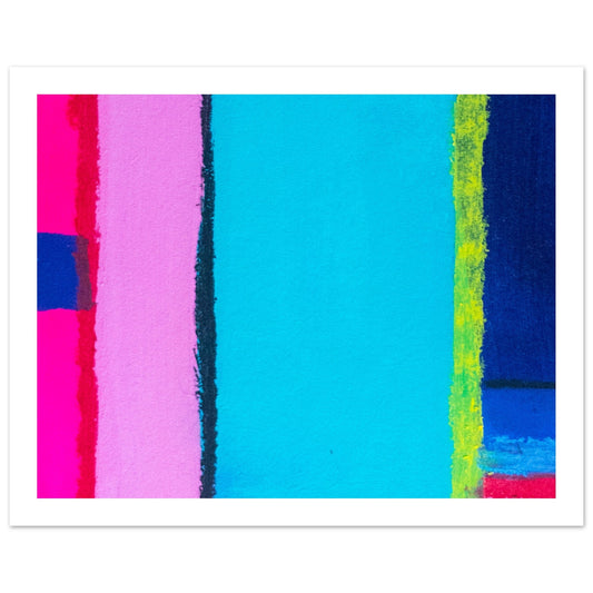 Colour Pop Abstract “Mini” Art Print #15