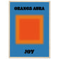 Aura Orange Joy Art Print