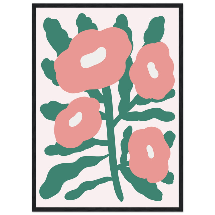 Contemporary Floral Art Print #10