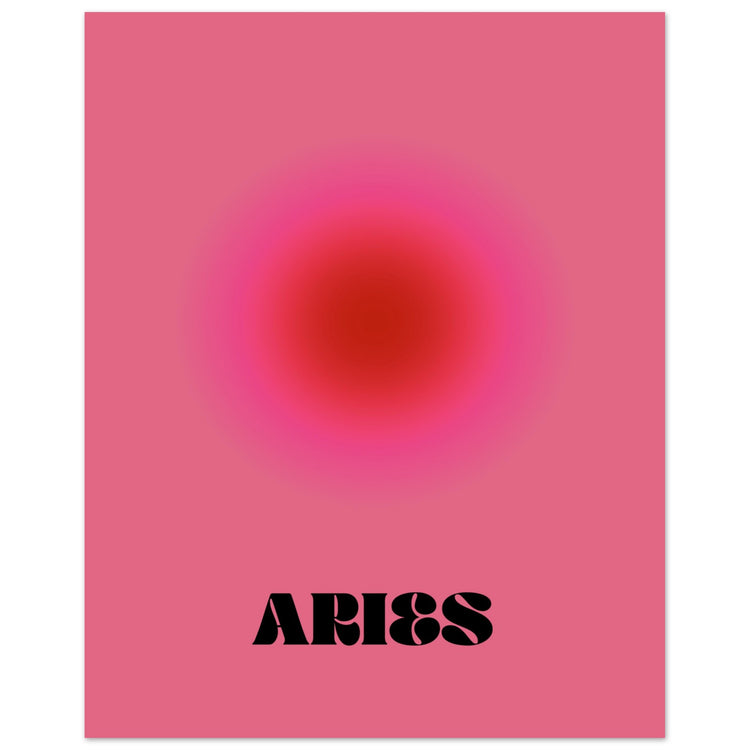 Aura Art Print - Aries