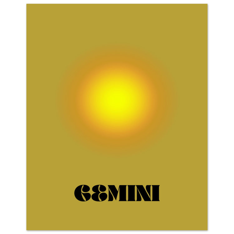 Aura Art Print - Gemini