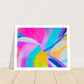 Colour Pop Abstract “Mini” Art Print #17