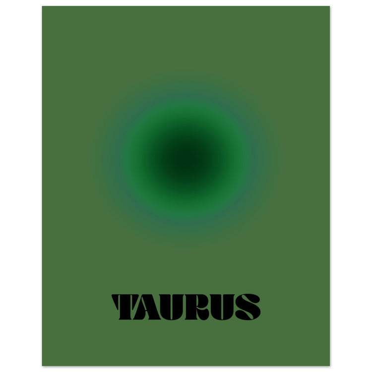 Aura Art Print - Taurus