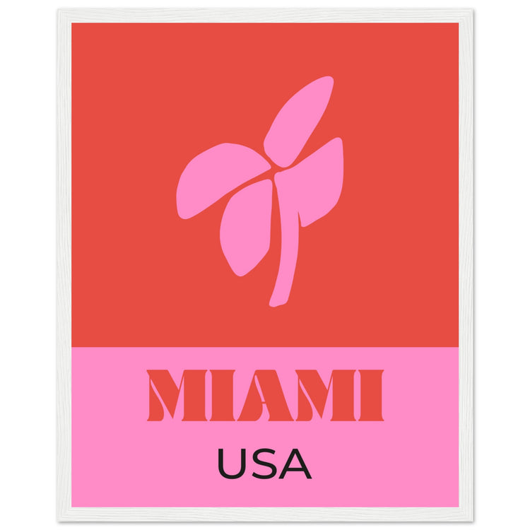 Miami USA Travel Art Print