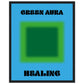 Aura Green Healing Art Print