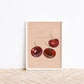 Three Cherries - Contemporary Art Print