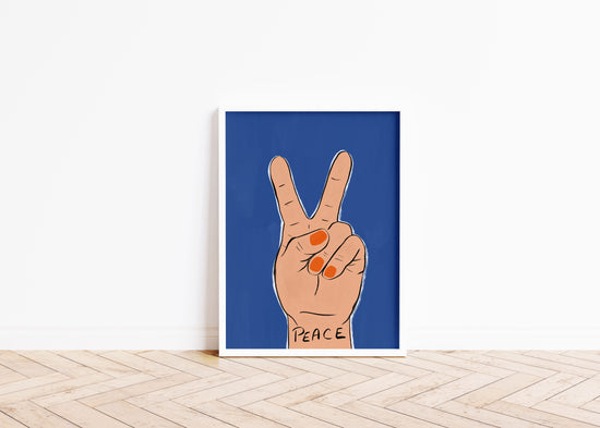 Peace Art Print | Contemporary Art Print | Milkshakeliving