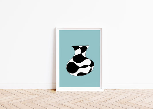 Puzzle Vase - Contemporary Art Print