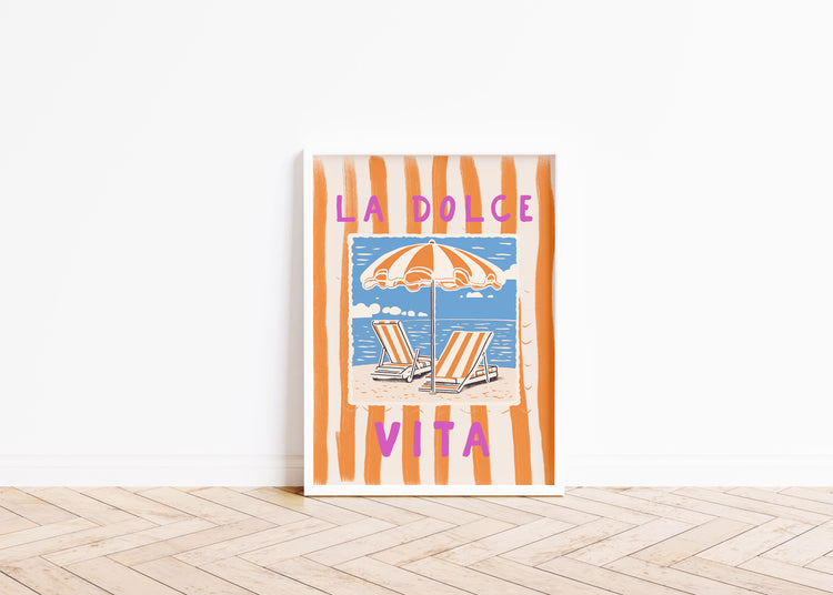 La Dolce Vita Art Print