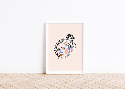 The Girl Next Door - Contemporary Art Print