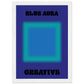 Aura Blue Creative Art Print