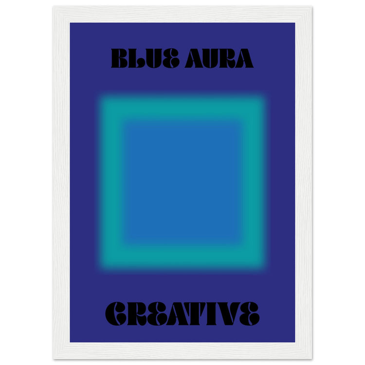 Aura Blue Creative Art Print