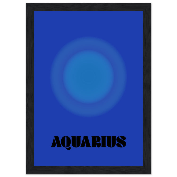 Aura Art Print - Aquarius