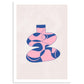 Pink Dreams #2 Contemporary Vase Art Print