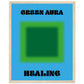 Aura Green Healing Art Print