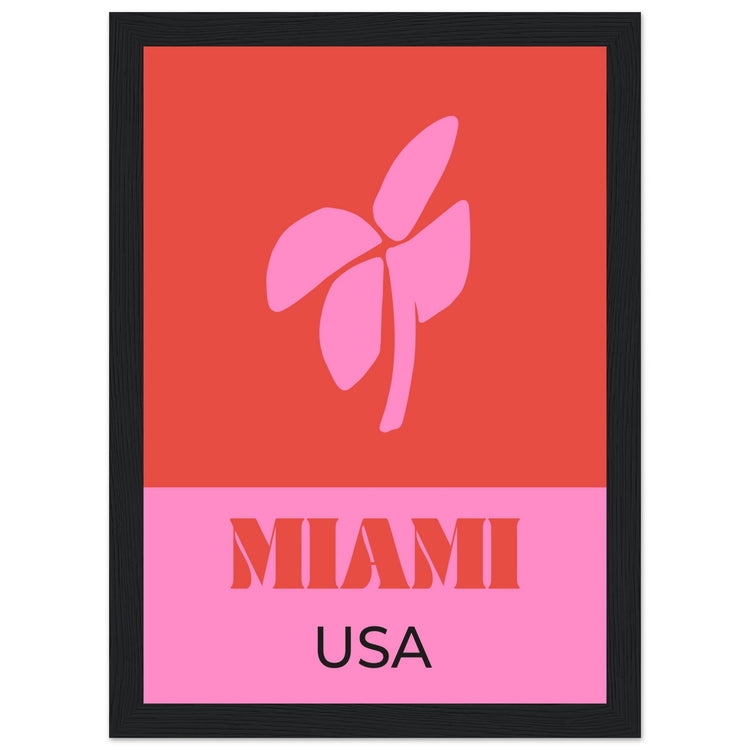 Miami USA Travel Art Print