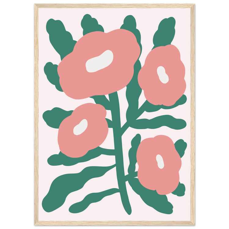 Contemporary Floral Art Print #10