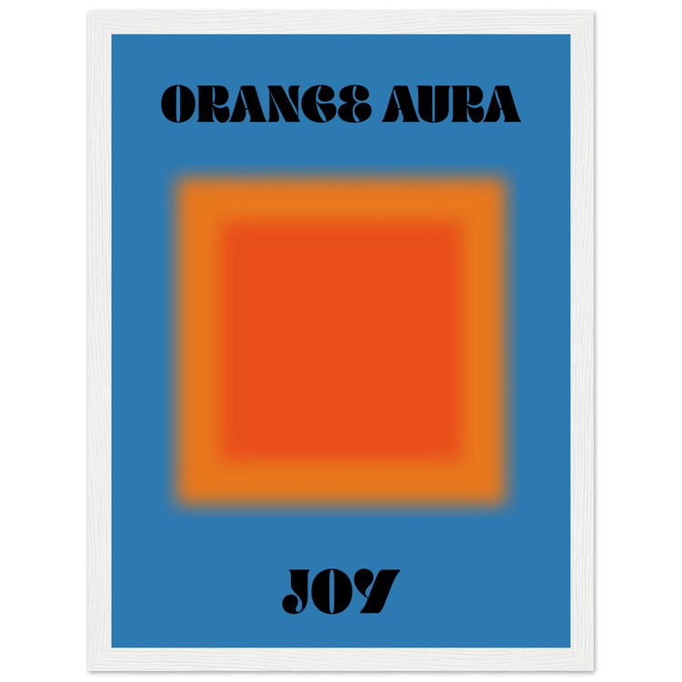 Aura Orange Joy Art Print