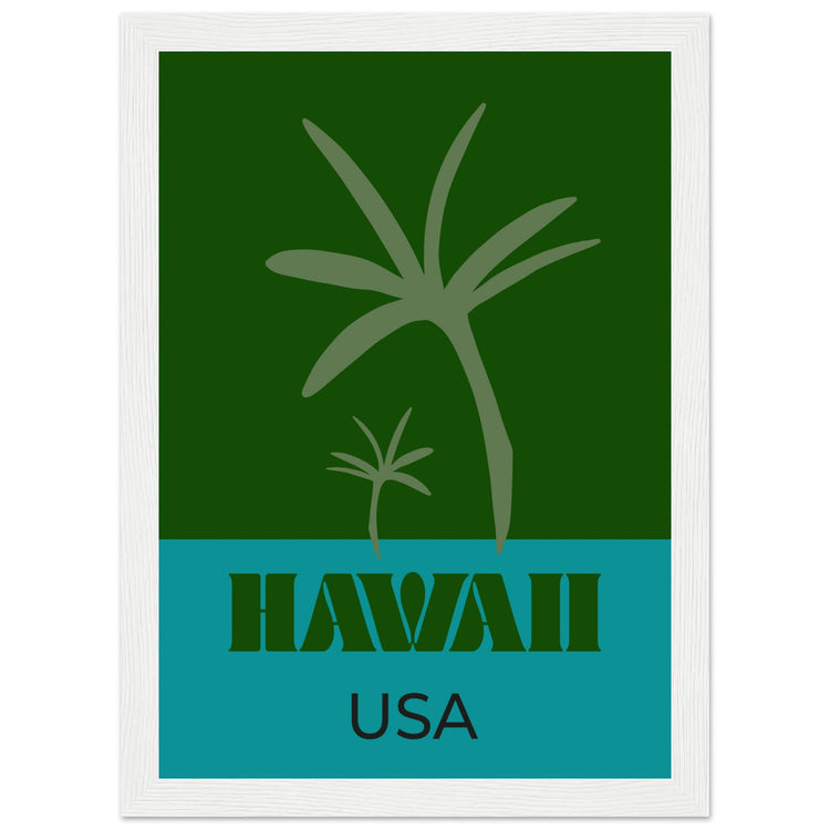 Hawaii USA Travel Art Print