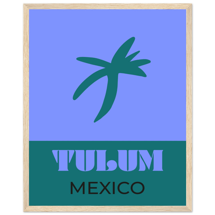 Tulum Mexico Travel Art Print