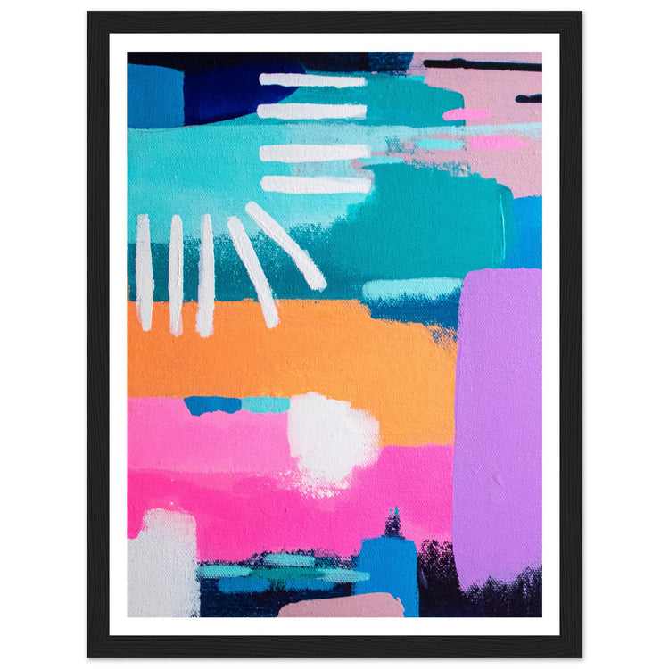 Colour Pop Abstract Art Print #04