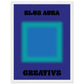 Aura Blue Creative Art Print