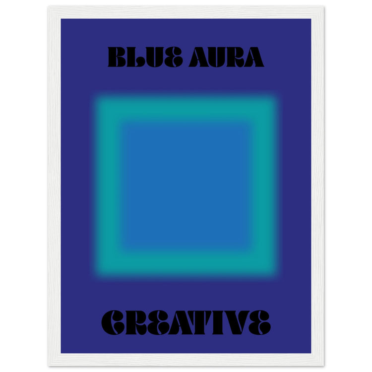 Aura Blue Creative Art Print